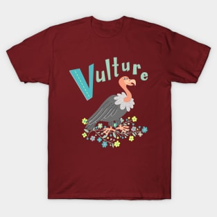 Vulture Bird Illustration T-Shirt
